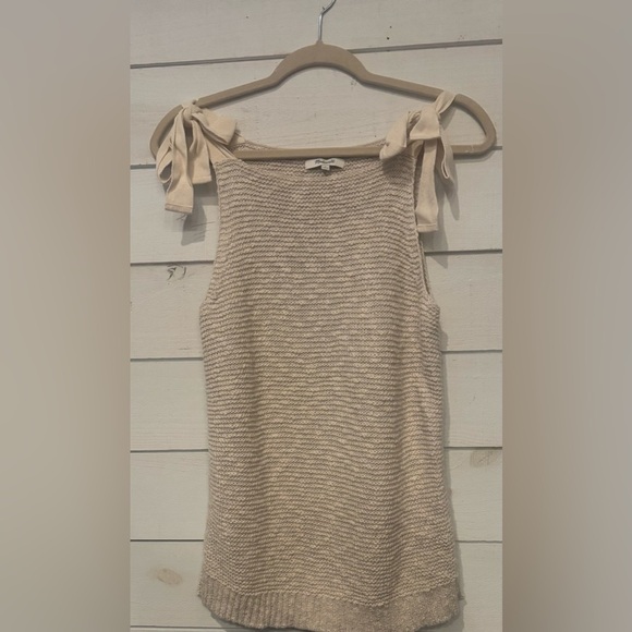 Madewell Highgate Tie Strap Sweater Tank Top Size Large . Great condition! - Picture 9 of 13